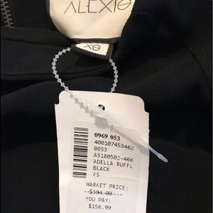 ALEXIS XS NBW - Adella ruffle black